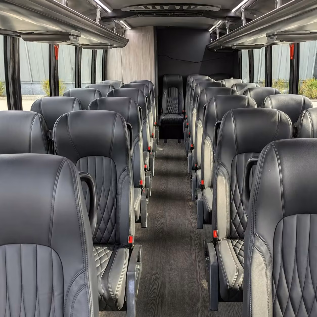 25 passenger minibus inside