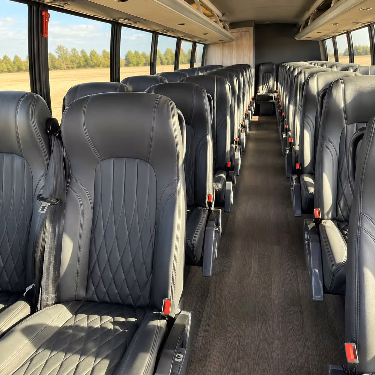 30 passenger minibus inside