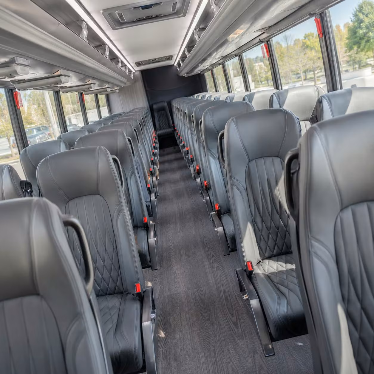 30 passenger minibus interior