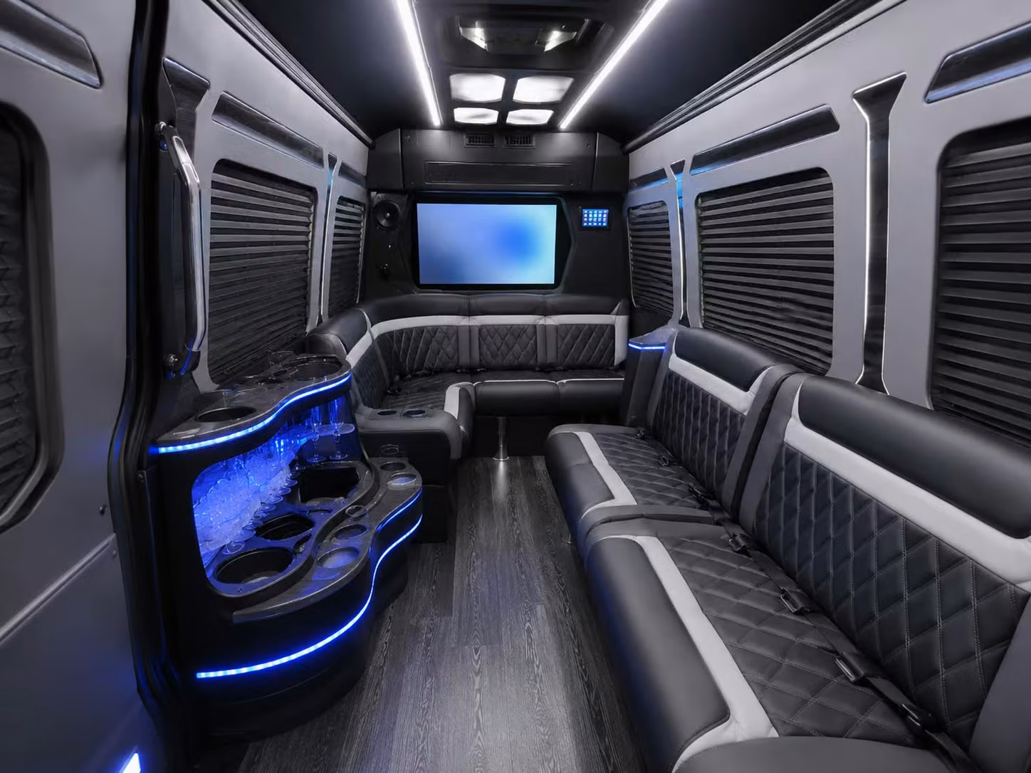 sprinter limousine inside