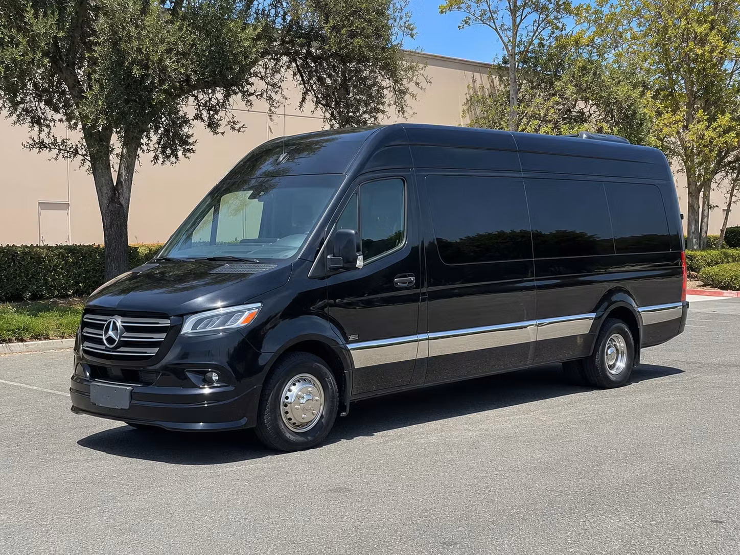 sprinter van with driver